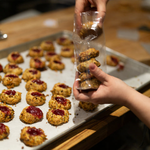 Pistachio Raspberry Cookies